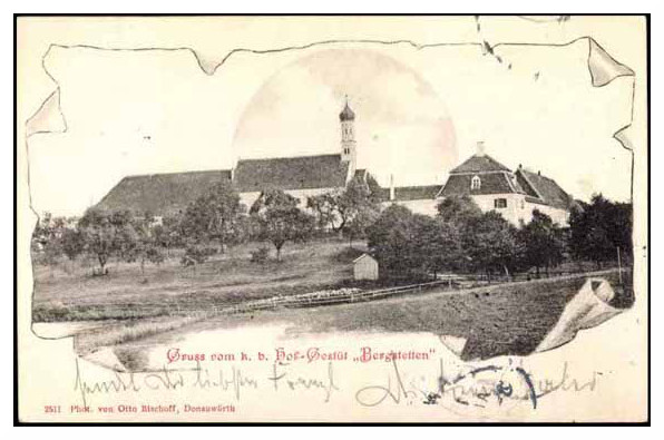 Postkarte Bergstetten